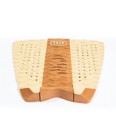 AQSS - BROWN STRIPE 3 PIECE TRACTION PAD - The Surfboard Warehouse Australia